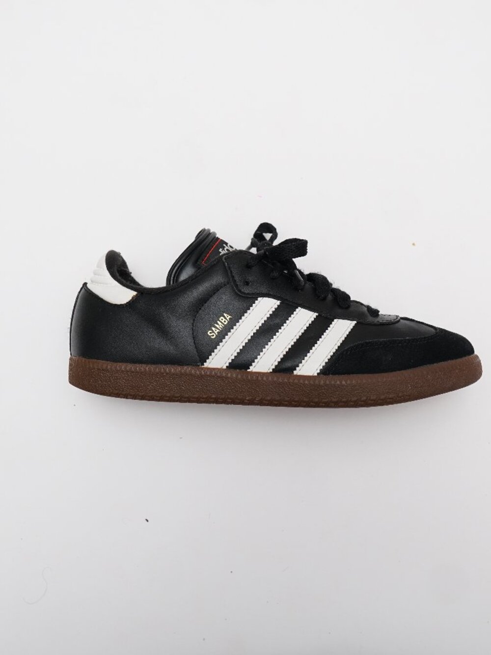 Men’s Adidas Size  5.5  Samba Classic Shoes Sneakers Black White Indoor Soccer